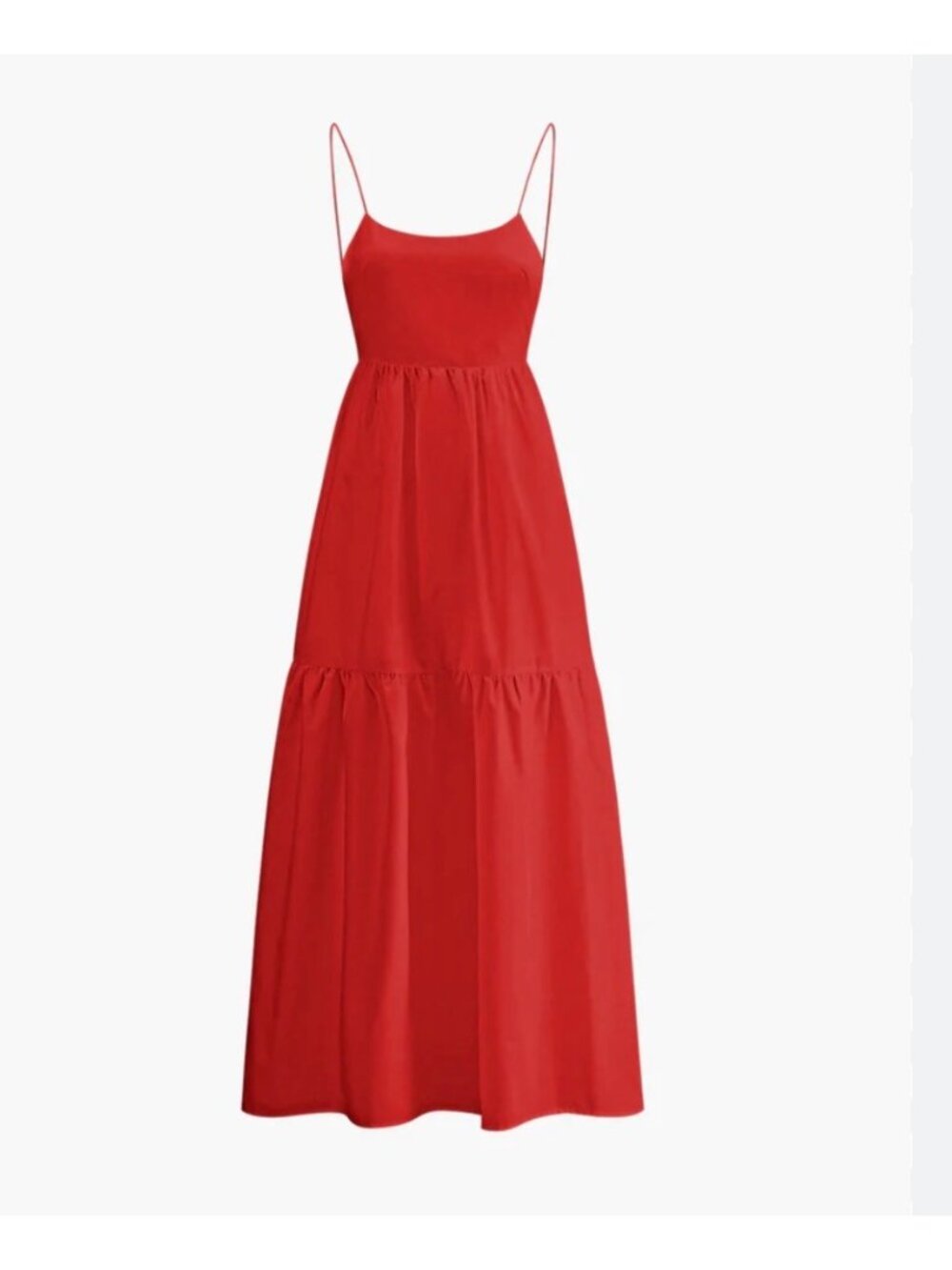 Commense Women’s Red Backless Halter Dress Size M